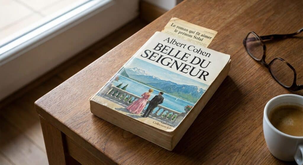 Le célèbre roman Belle du Seigneur d'Albert Cohen, ouvrage ayant popularisé ce prénom masculin