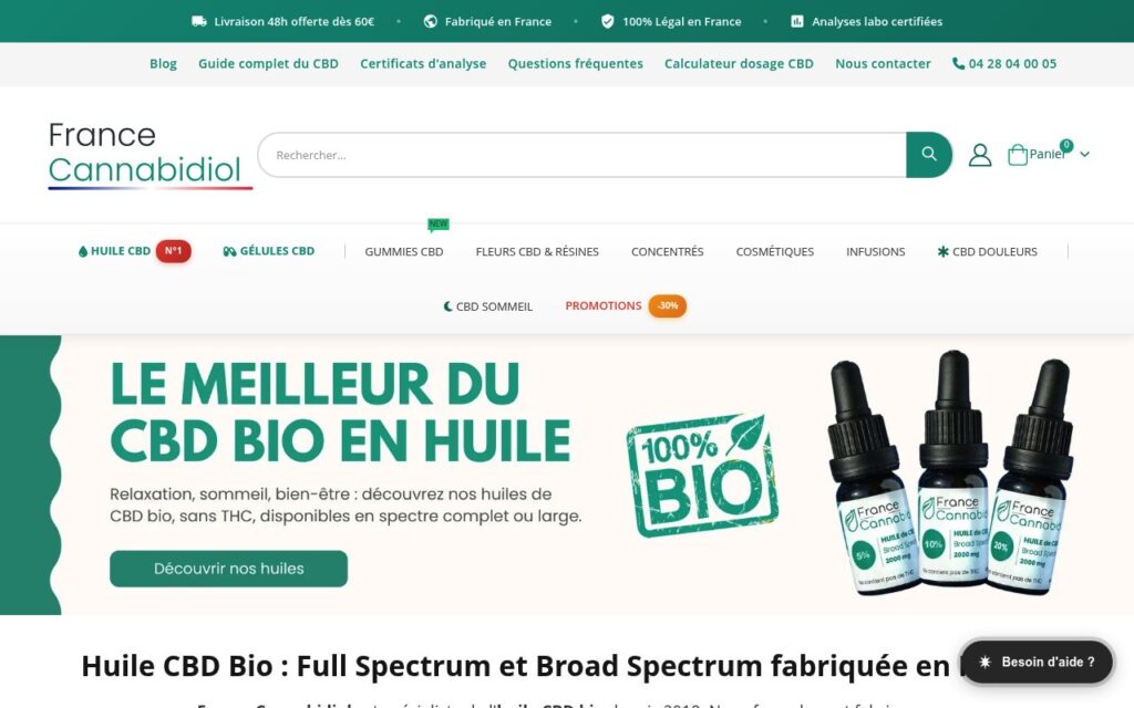 Notre classement des meilleurs sites CBD en France en 2026 3