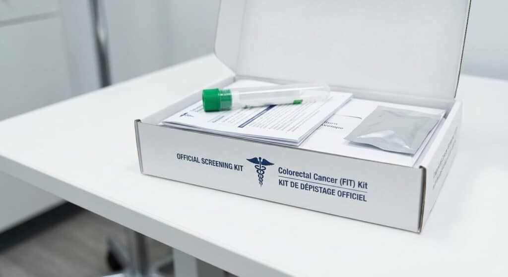 Kit de dépistage immunologique officiel du cancer colorectal (Test FIT)