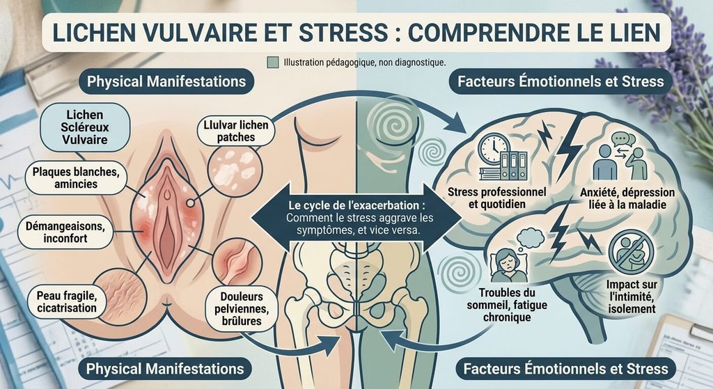 Lichen vulvaire et stress : quel est le lien réel ? 3